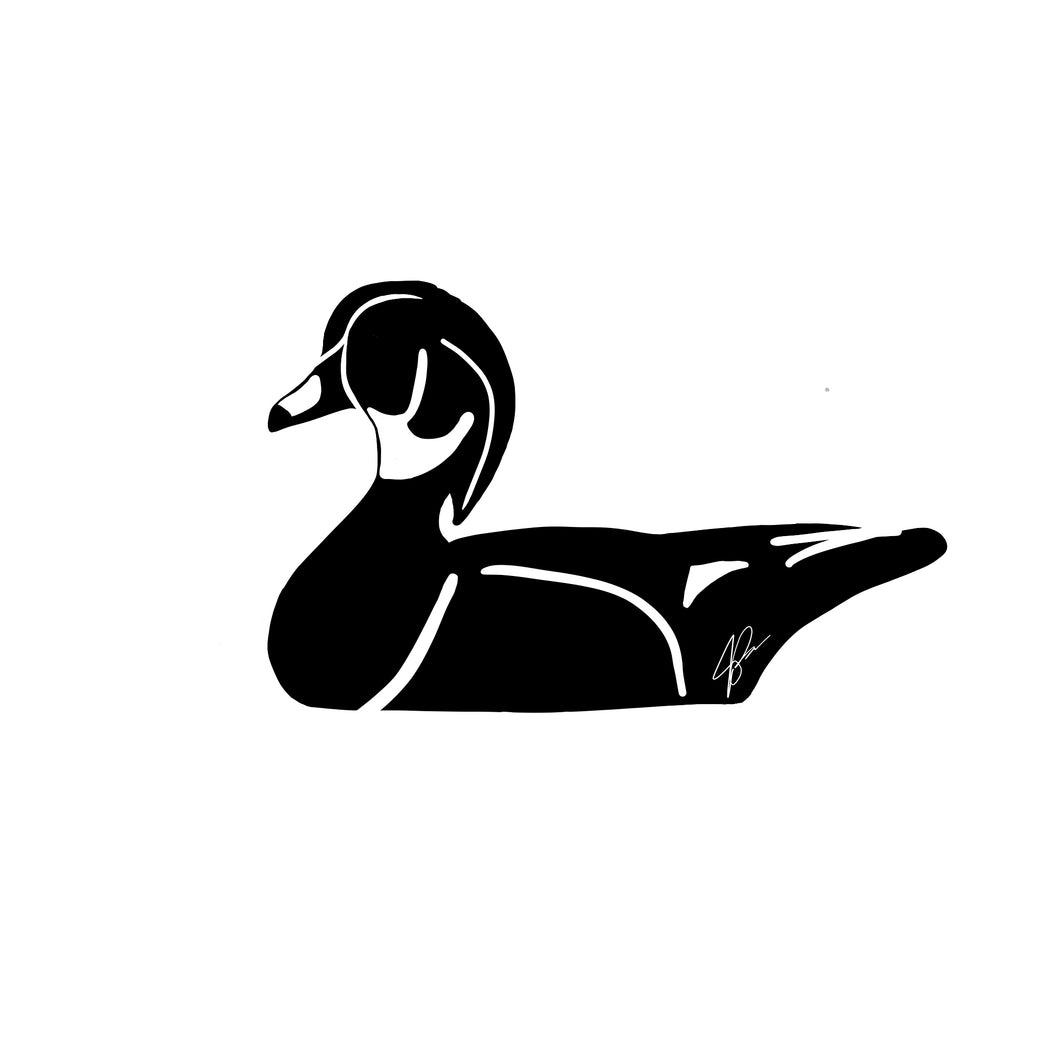 Wood Duck Sticker